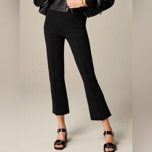 J. Crew Black Delaney Kickout Sweater Pant Leggings - Sz XS - worn once!